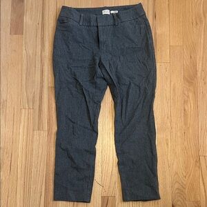 a new day Charcoal Gray Cropped Dress Pants